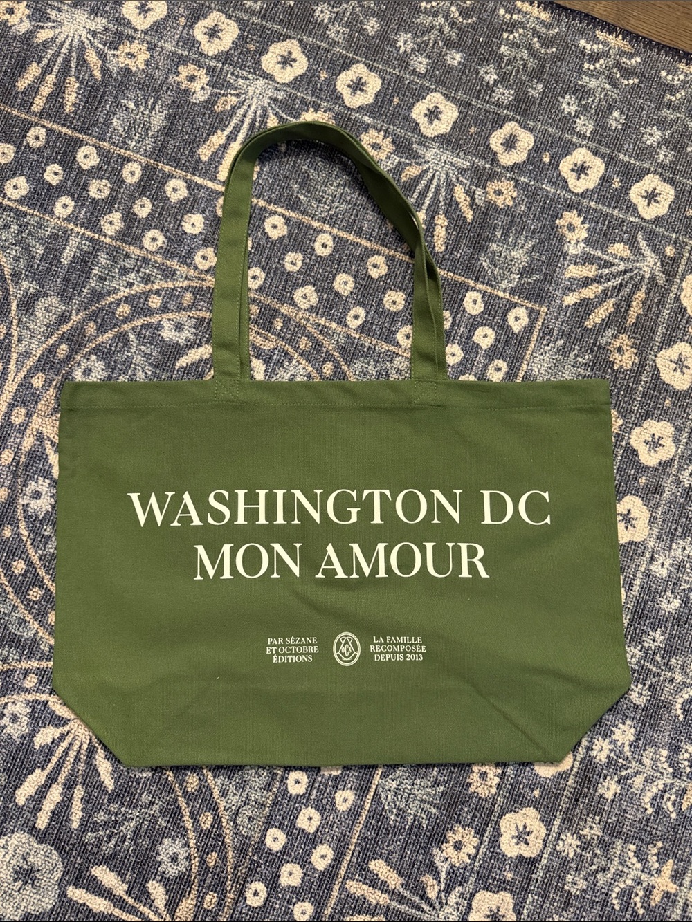 Sezane Canvas Tote Bag Washington DC